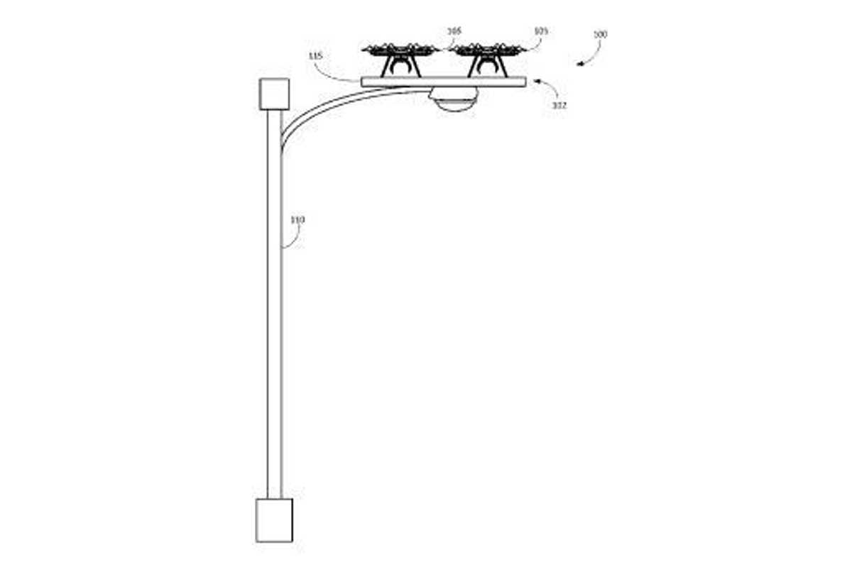 Amazon Wants Drones Parked On Lampposts
