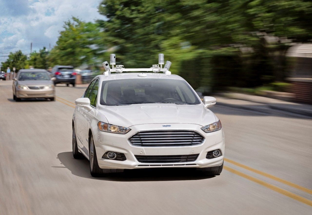 Ford Fusion Hybrid Autonomous Vehicle