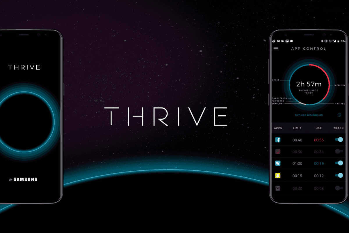New Thrive app from Samsung wants to help crack your smartphone addiction