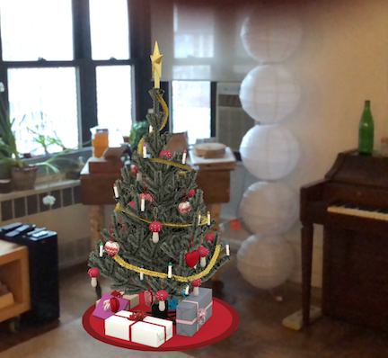 Ikea Place Holiday tree
