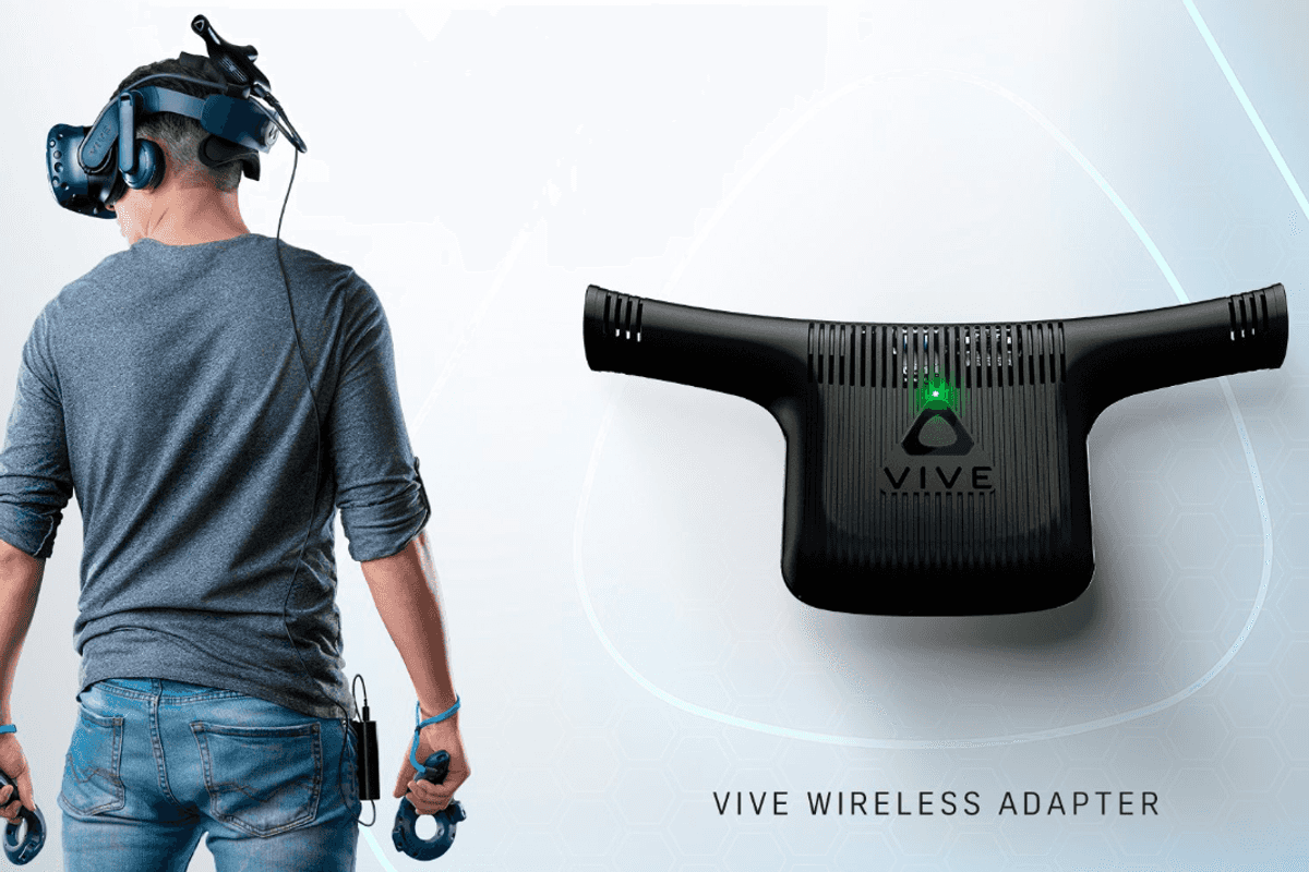 HTC Vive cuts the VR cord with first official wireless adapter