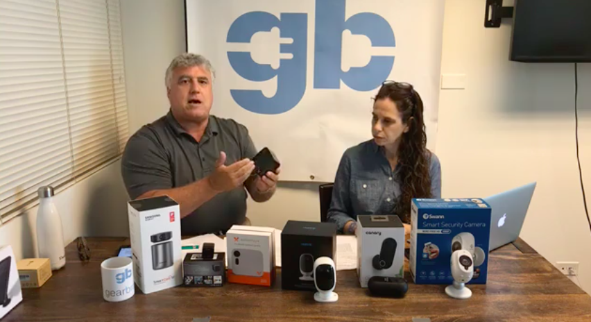 smart security camera gearbrain facebook live