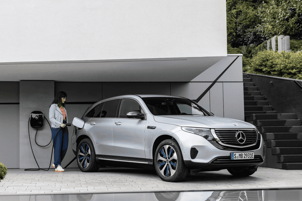 Mercedes squares up to Jaguar, Audi and Tesla with electric EQC