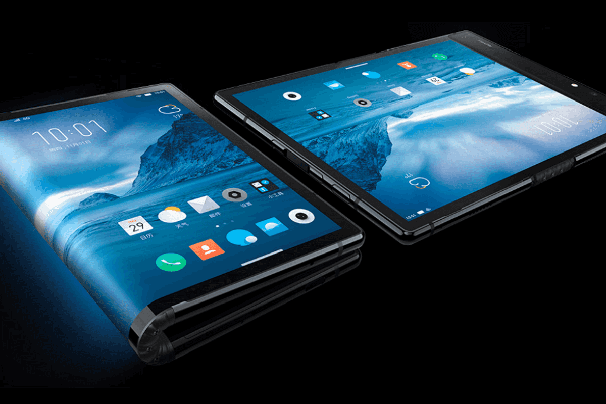 The first folding smartphone has arrived — but it’s not from Samsung