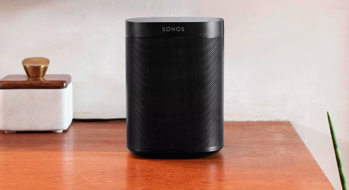 Photo of the Sonos One (Gen 2) smart speaker