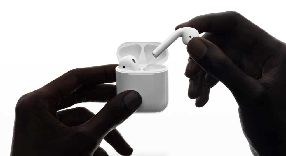 Photo of Apple AirPods earphones