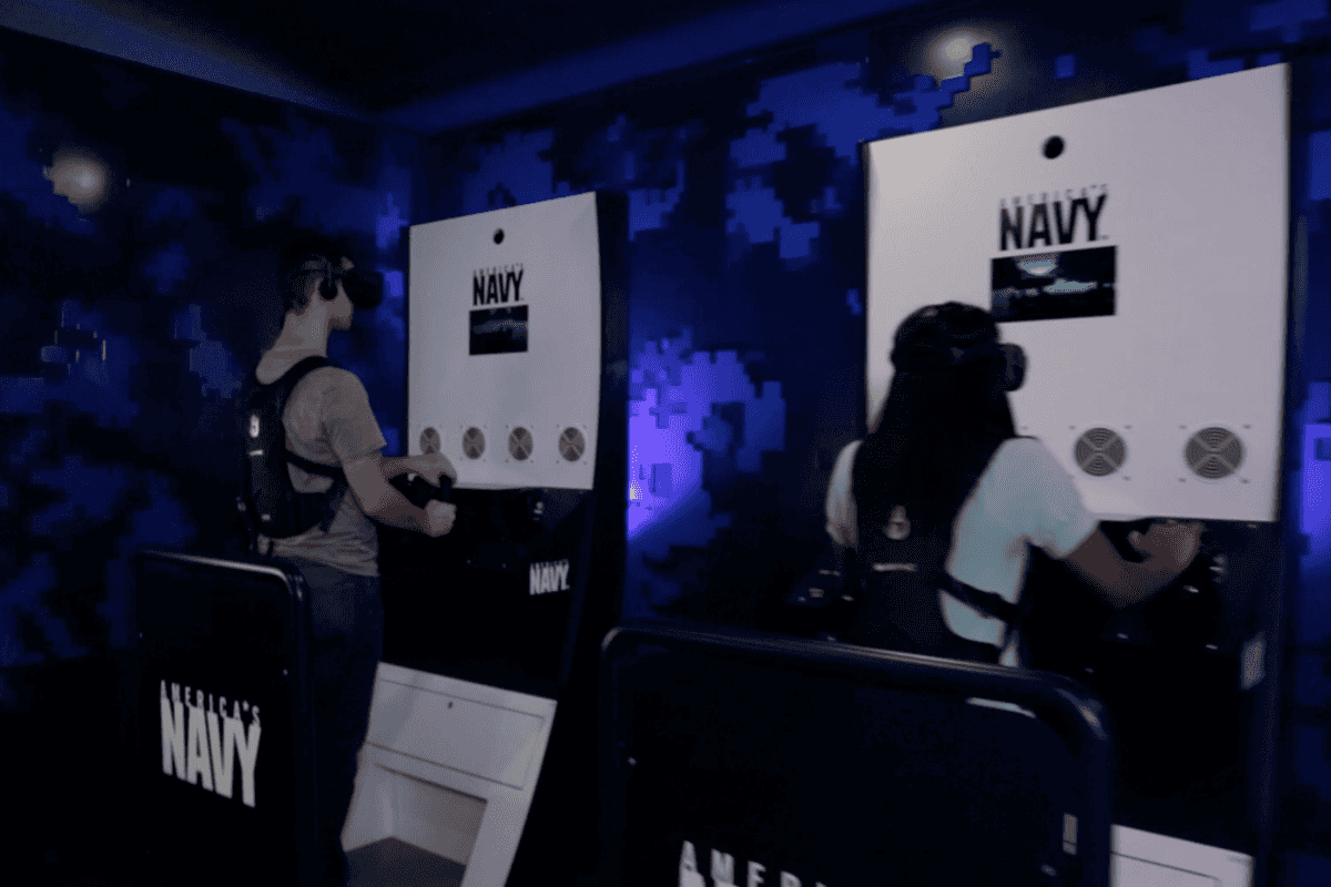 U.S. Navy brings VR to its recruitment game