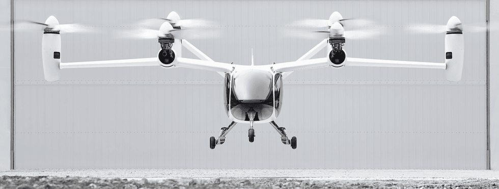 Joby Aviation electric flying taxi