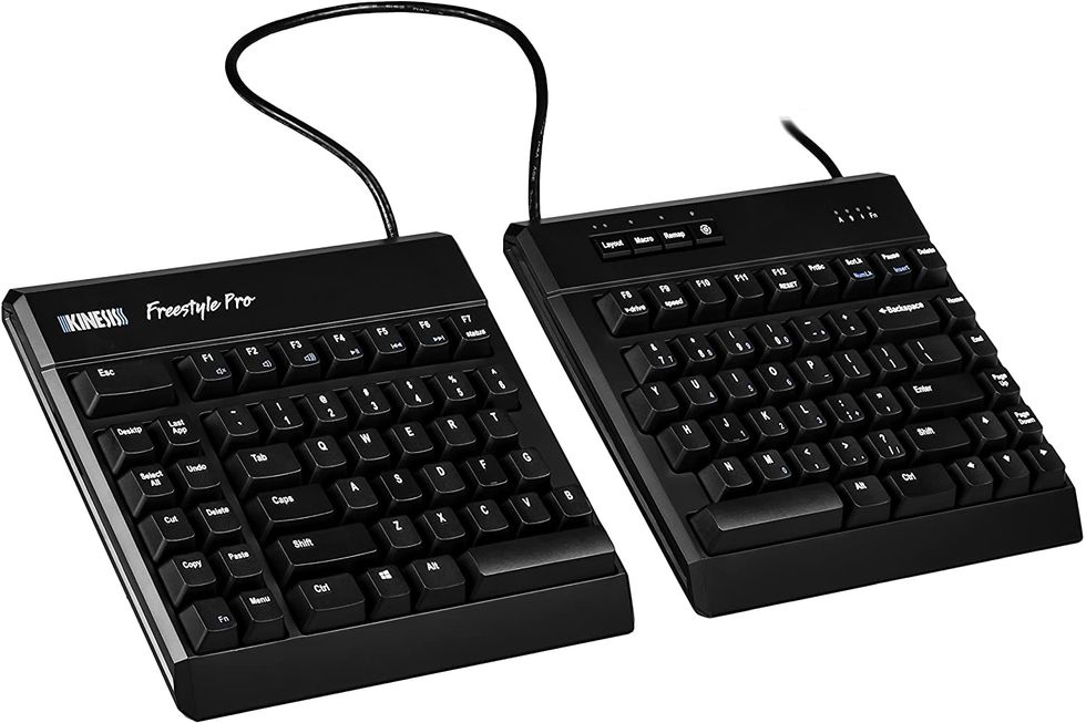 Kinesis two-part ergonomic keyboard