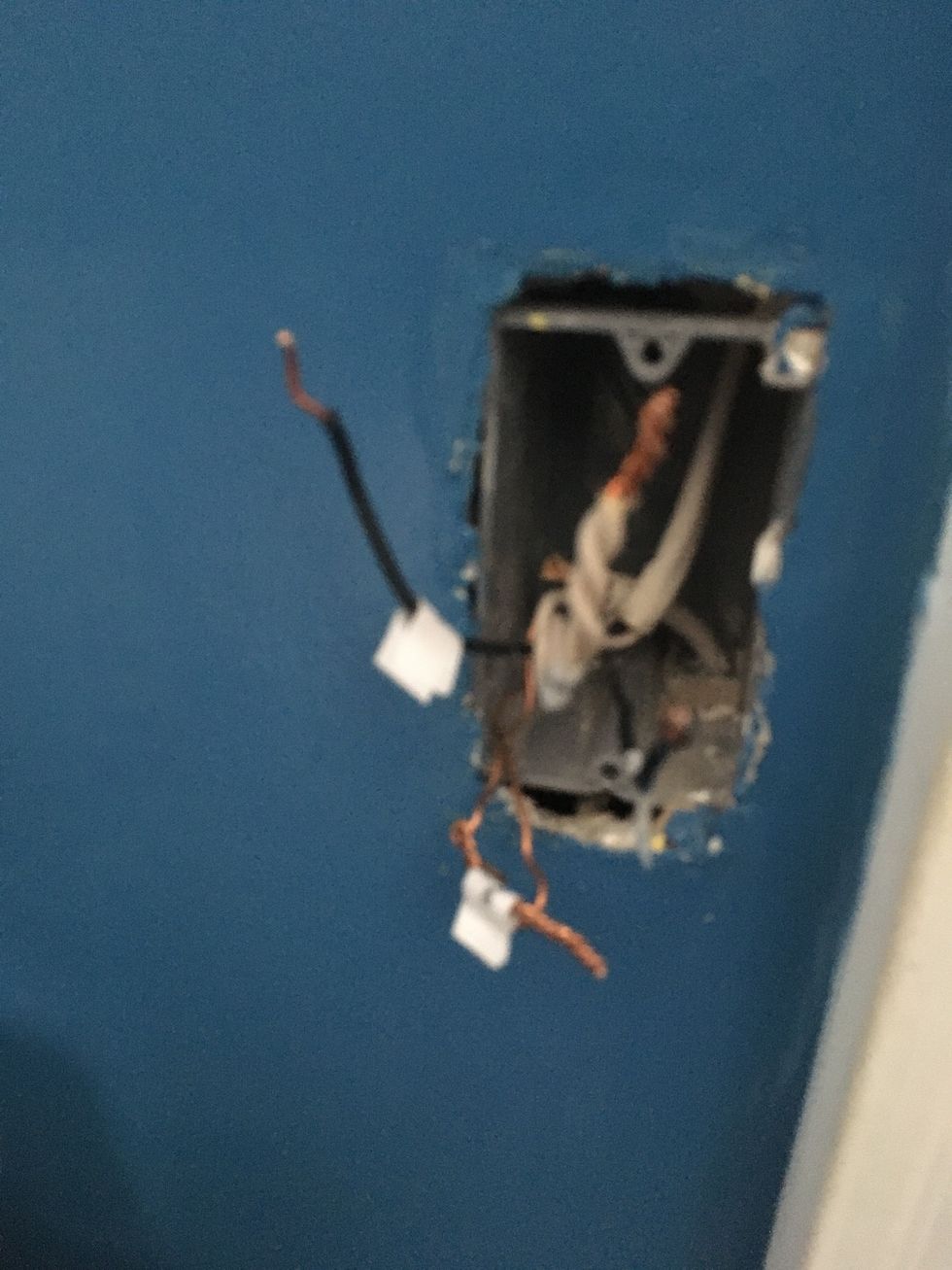 Label wires prior to connecting smart switch.