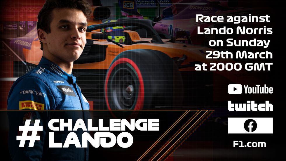 Lando Norris Formula One esports tournament