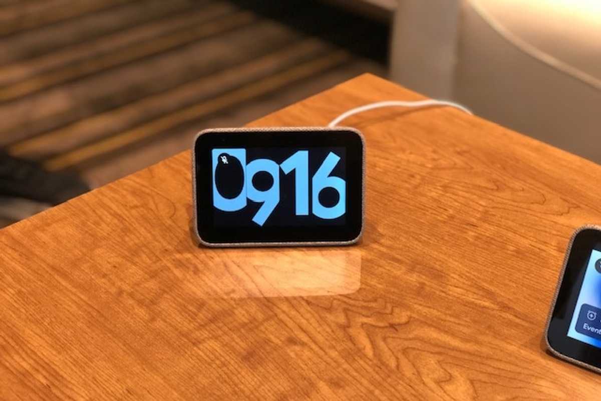 Lenovo makes a smart alarm clock with Google Assistant inside