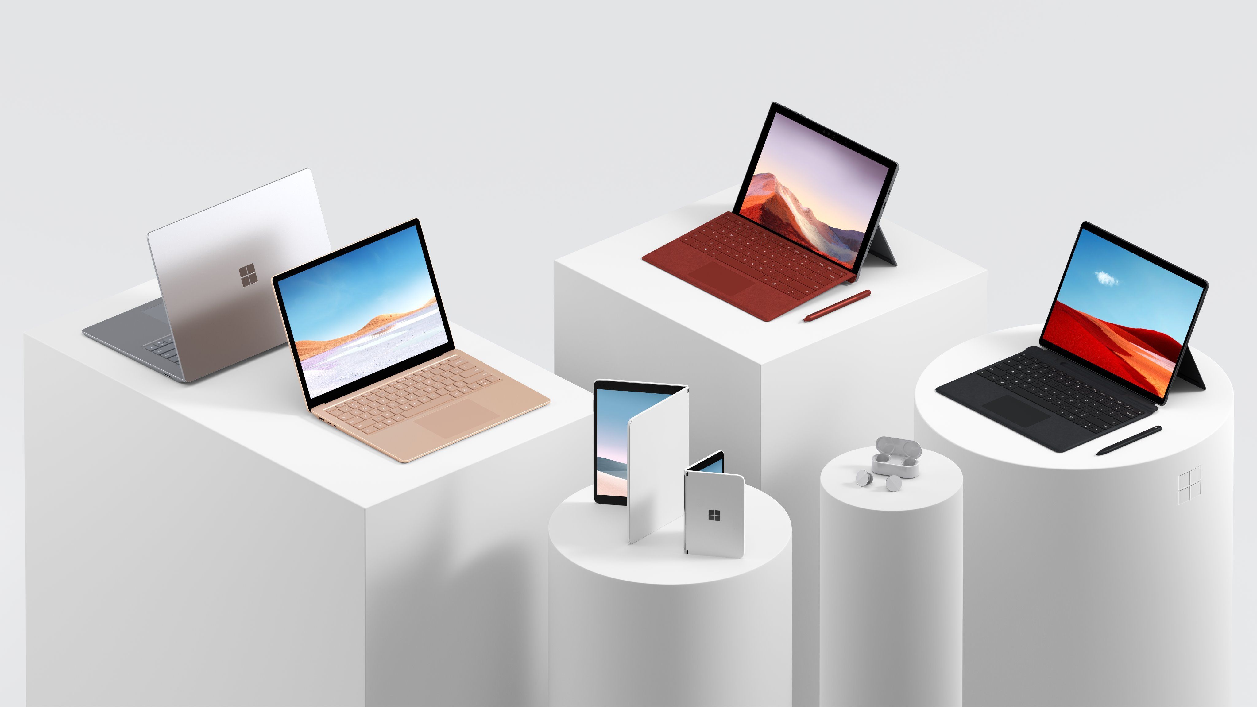 Microsoft Surface range for 2019 and 2020