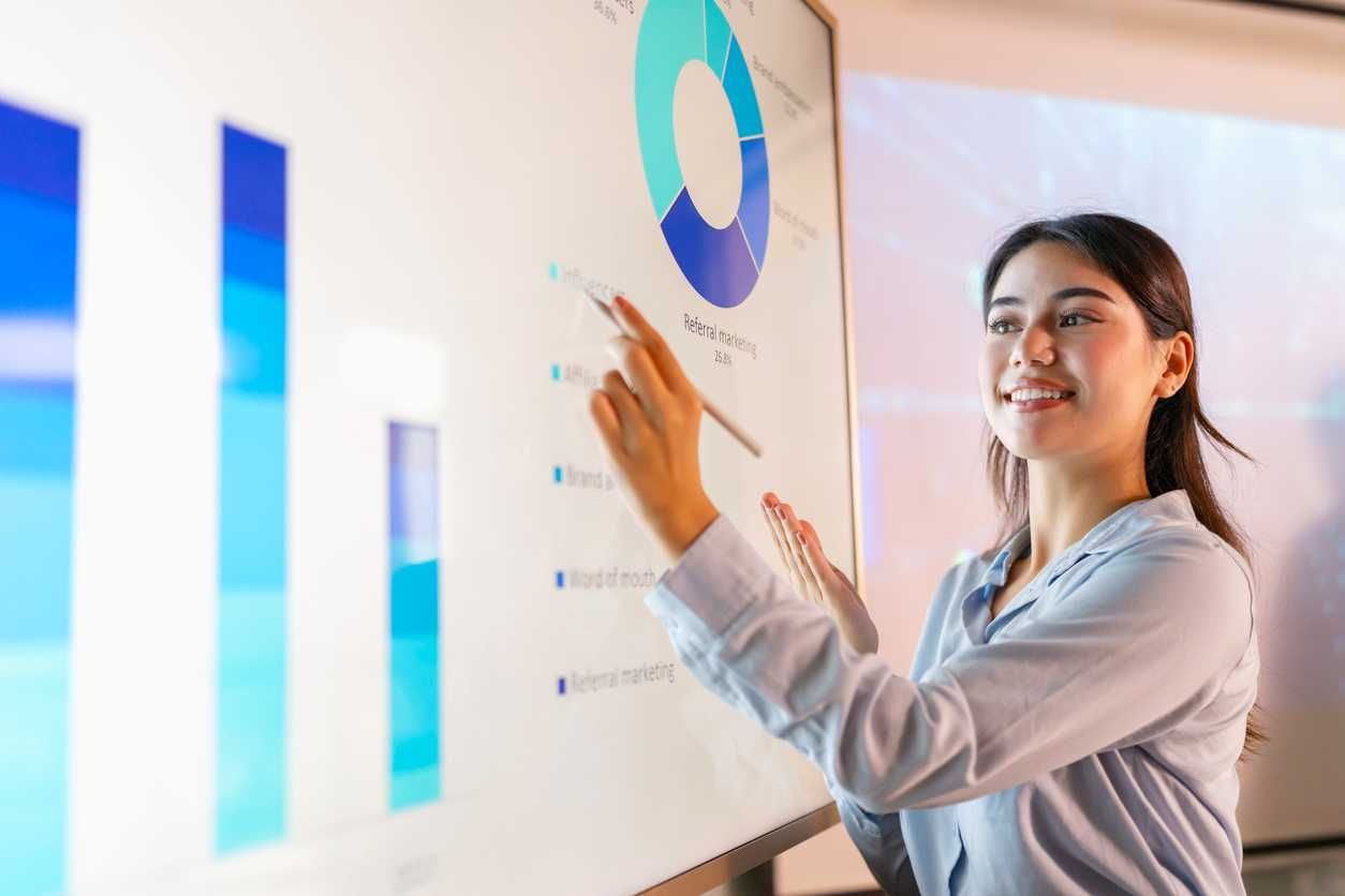 photo of data analysis helps develop products to be competitive in the office