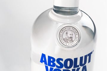 a photo of absolut bottle