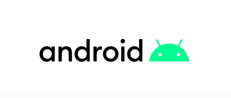 The word "android" in lower case letters with a green robot