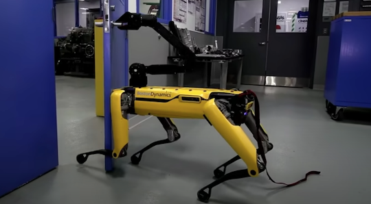 Boston Dynamics robot dog spot