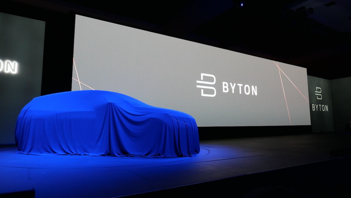 Byton M-Byte at CES 2020