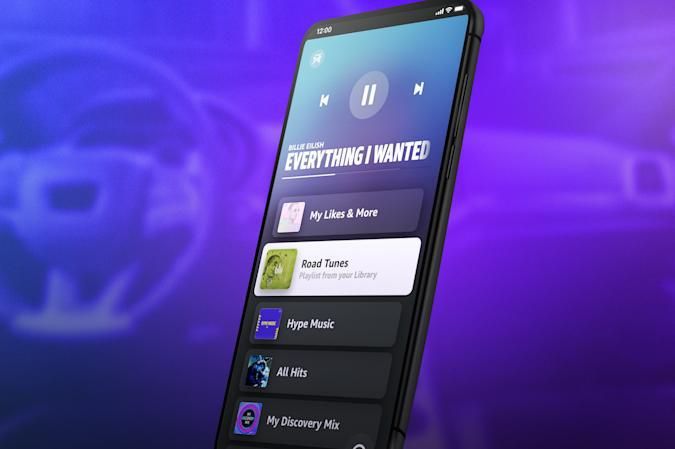 Car Mode for Amazon Music app​