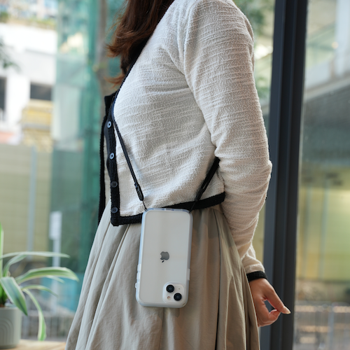 a photo of a woman wearing Catalyst Crossbody Shoulder Strap