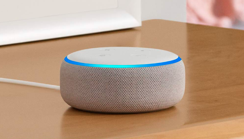 Photo of the Amazon Echo Dot