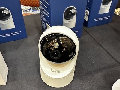a photo of Kami Fall Detect Camera on display at CES Show 2025