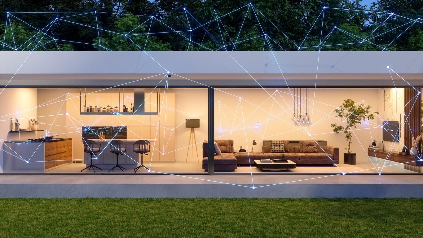 a photo of a smart home