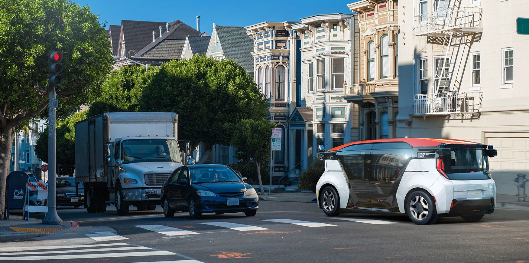 GM Cruise Origin driverless minivan