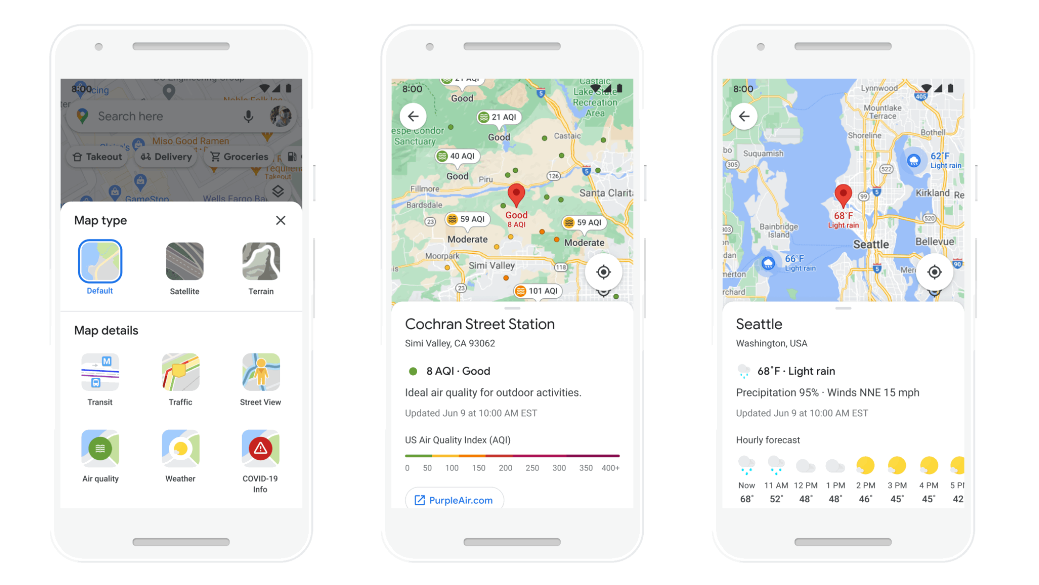 Google Maps updates