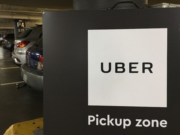 Uber pickup