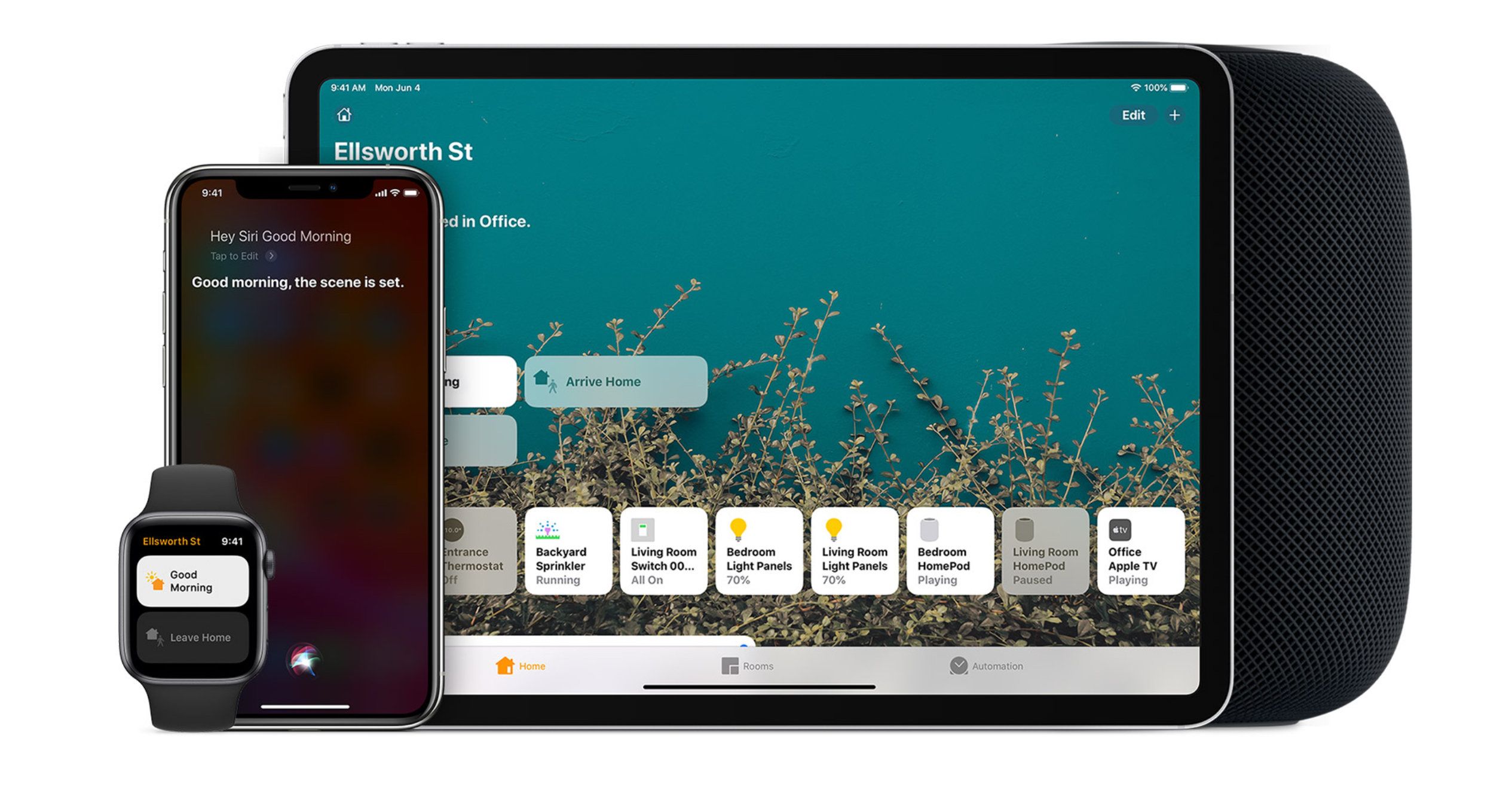 Apple Home on the Watch, iPhone and iPad