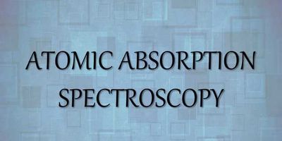 Atomic absorption spectroscopy