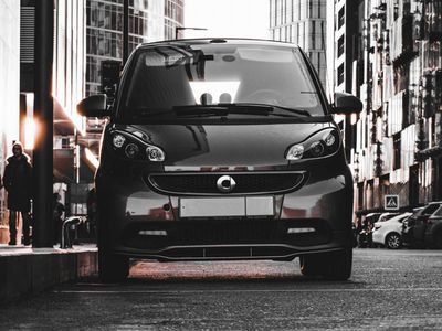 black volkswagen car on road during daytime