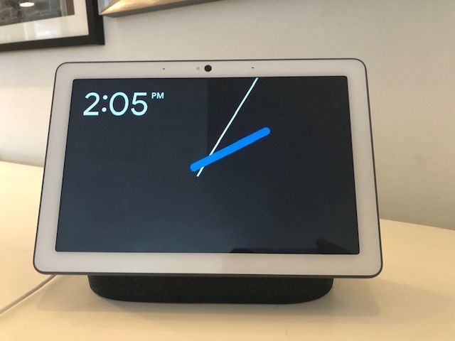 Nest Hub Max with Google Duo