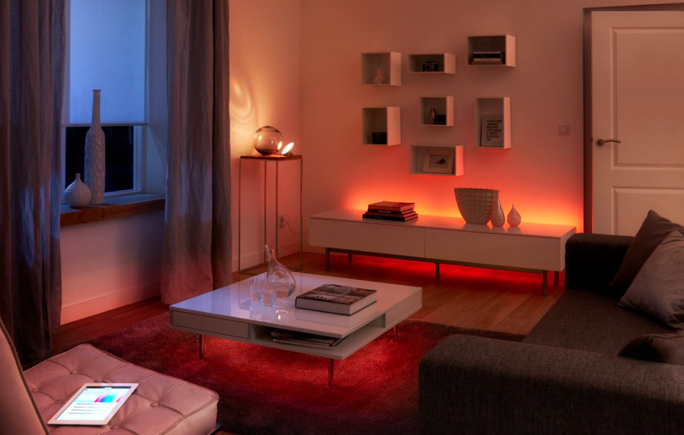 Philips Hue smart lighting