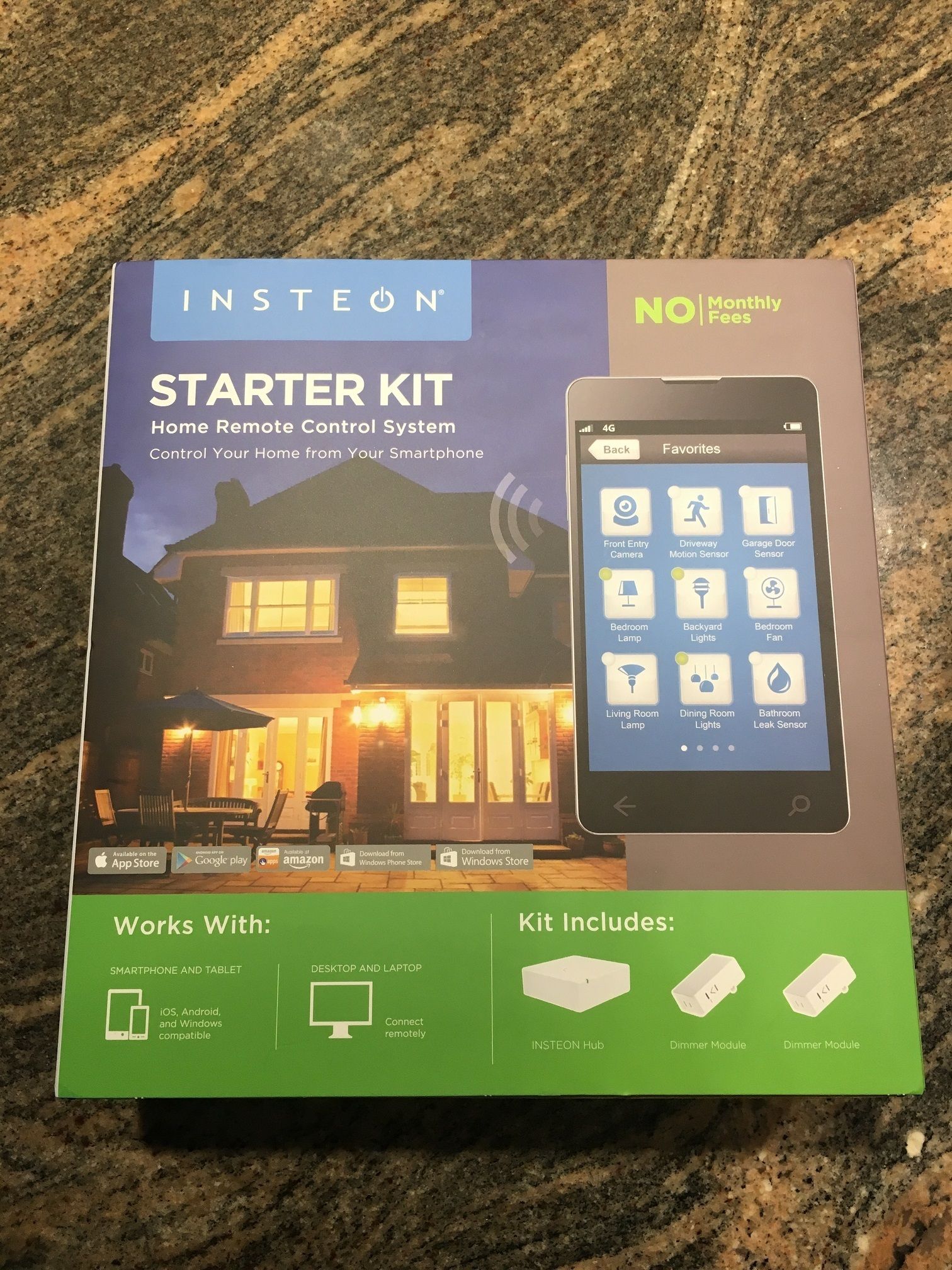 A photo of Insteon Starter Kit box