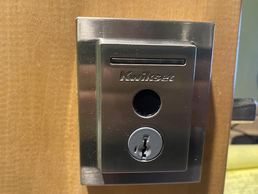 a photo of Halo Touch Fingerprint Wi-Fi Enabled Smart Lock