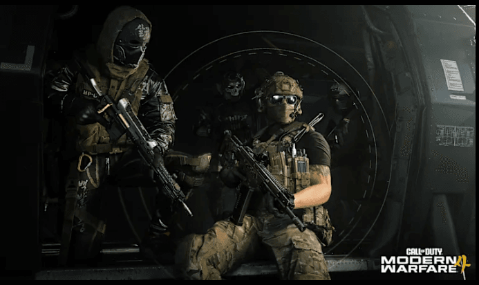 screenshot from Logitech site promoting Call of Duty Modern Warfare 4 partnership