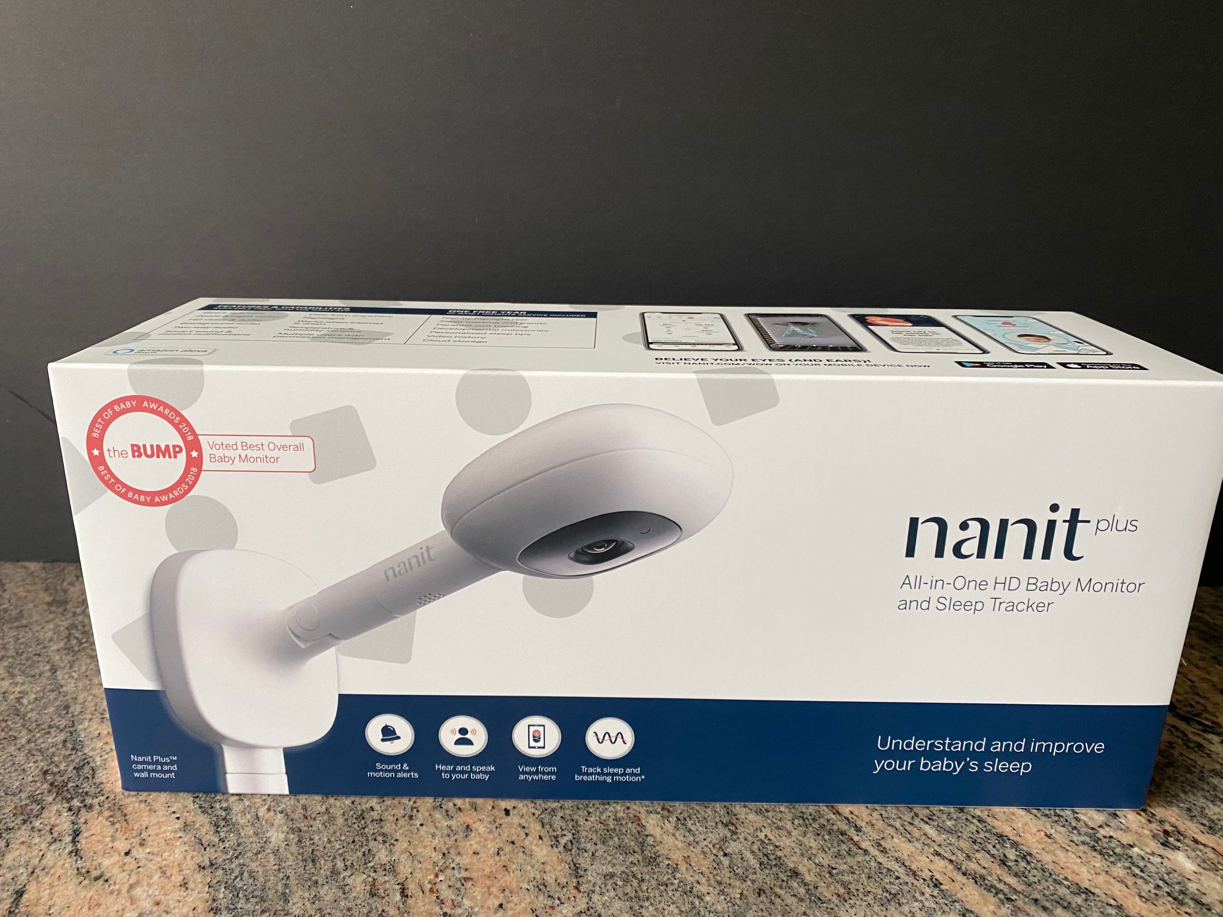 Nanit Plus All-in-One Hd Baby Monitor and Sleep Tracker