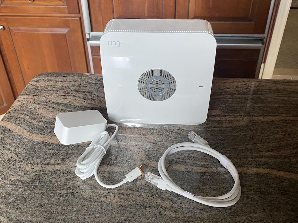 Ring Alarm Pro Base Station on a countertop