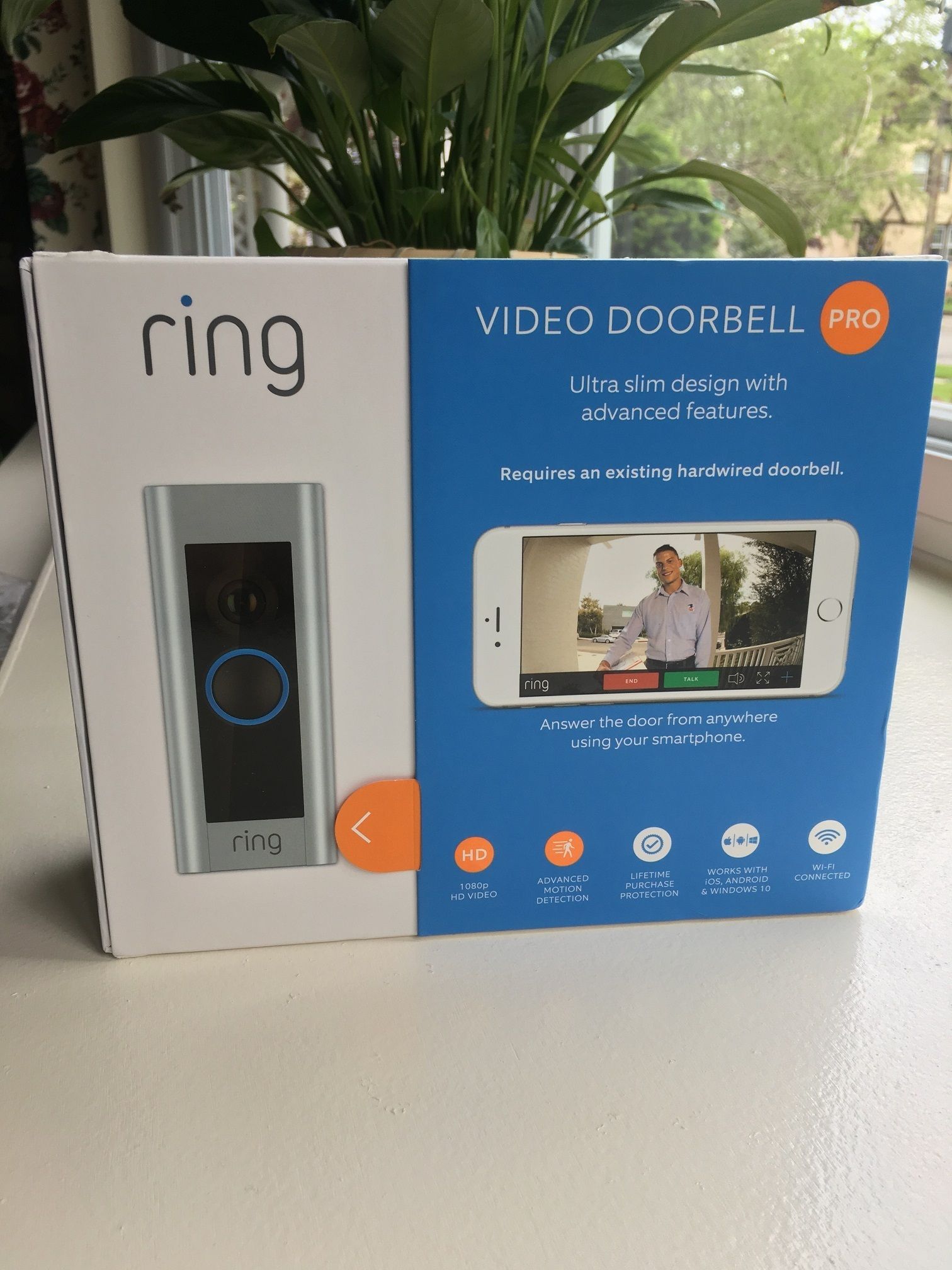 A photo of Ring Video Doorbell Pro box