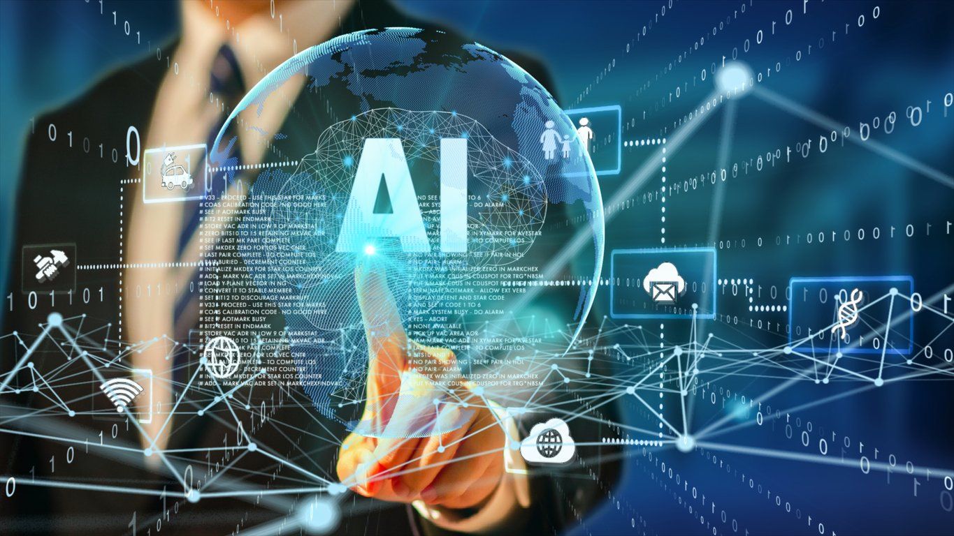 5G and AI technology, Global communication network concept. Business graph. Global business. stock photo