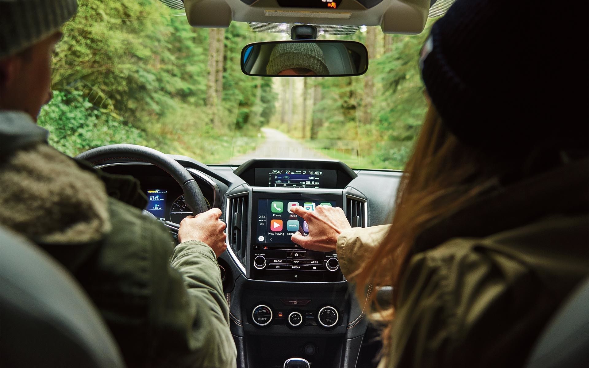 ​Subaru cars work with Apple CarPlay and Android Auto