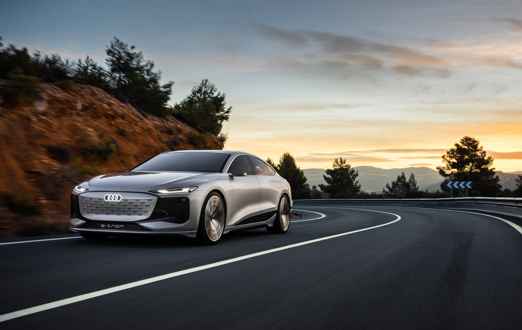 The Audi A6 e-tron Concept​