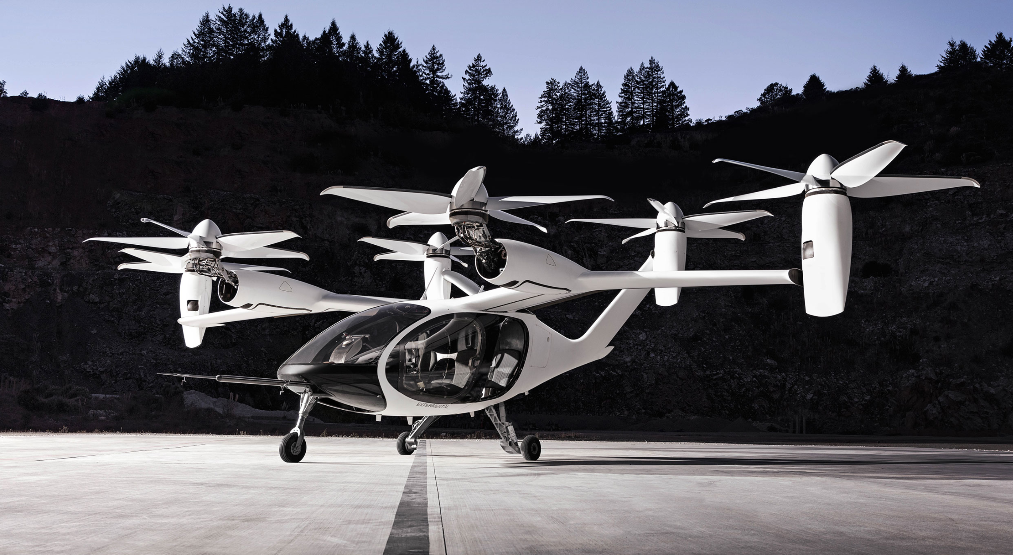 Joby Aviation electric flying taxi