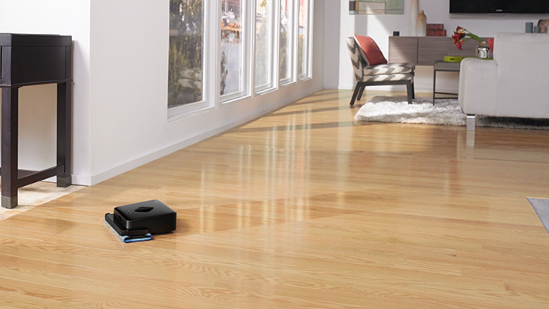 The Braava robotic floor mop by iRobot​