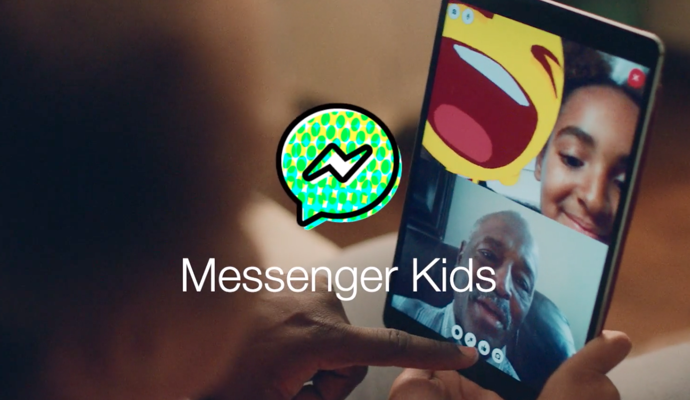 Image of Facebook Messenger Kids app