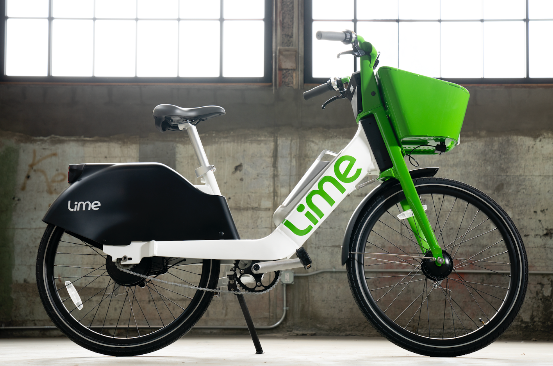 Lime e-bike