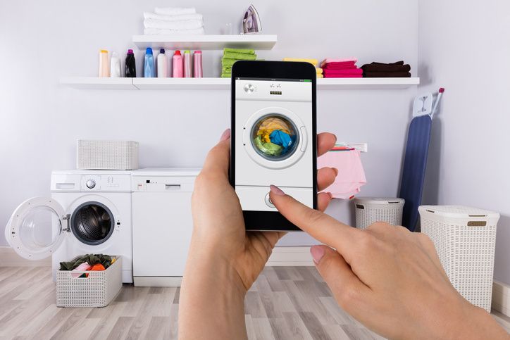 Smart laundry room