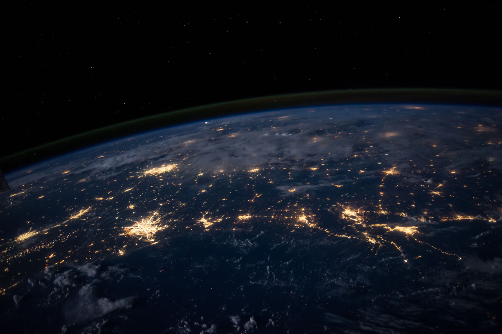 image of the earth at night